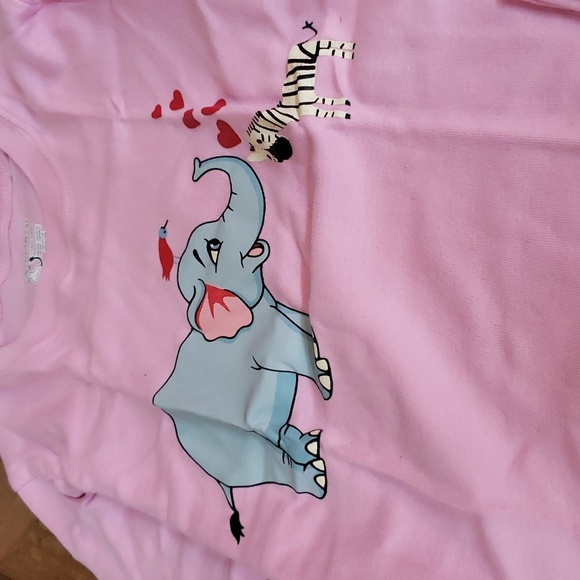 Phoebe Cat Elephant pc pajamas size 5 yrs old - Picture 2 of 4